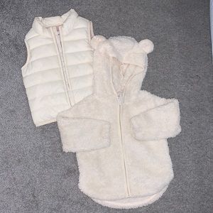 Toddler vest and teddy hoodie!